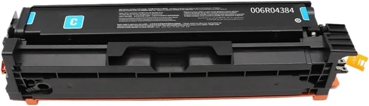 Printer Accessories Compatible for Xerox, C230 C235 006R04383 006R04391 006R04387 006R04395, Toner Cartridge with Chip Replacement Parts(006R04384-1.5K-C)