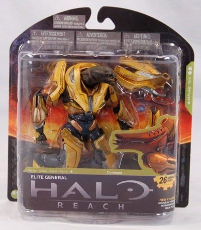 McFarlane Toys Action Figure - Halo Reach Series 4 - ELITE GENERAL (GOLD)