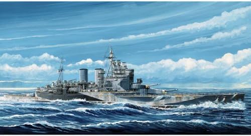 Miniatura 2 de Trumpeter 1700 HMS Renown British Battle Cruiser 1945 Modelo Kit