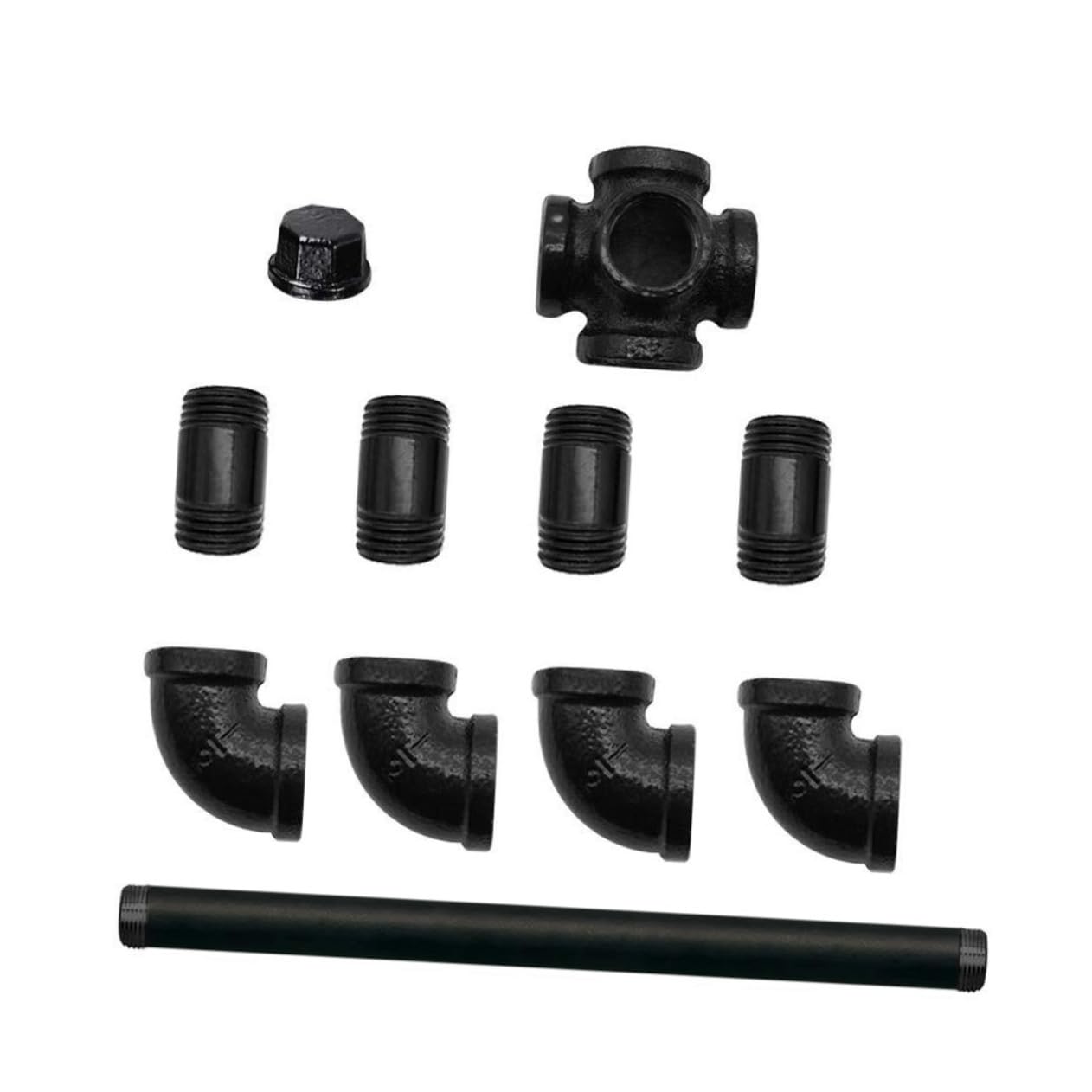 ORFOFE Portarotolo da Cucina Vintage in Ferro Nero, Stile Industriale, Verticale, Resistente All'usura e Agli Urti, per Piano Cucina e Uso Quotidiano