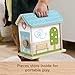 Fisher-Price Wooden On-The-Go Pet Animal Hospital With 6 Play Pieces For Preschool Kids