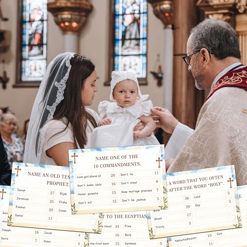 Bible Friendly Feud Game, juego de trivia cristiano para adultos y grupos de iglesia miniatura 4