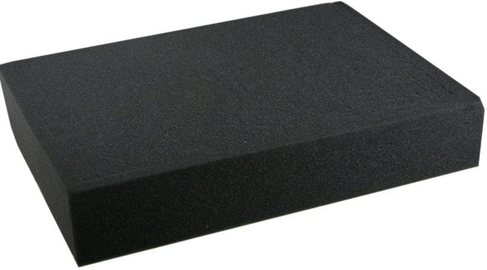 Cubed Pick and Pluck Foam Block L550 x W360 x H120mm Insert for EN-AC-FG-BC47 Flight Case, Pre-Cut
