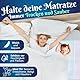 Bestzing - Inkontinenzunterlage waschbar - Inkontinenz bettunterlage - Bettunterlage wasserdicht - wasserdichte matratzenauflage - Matratzenschutz - 90x75 (Pack 2)