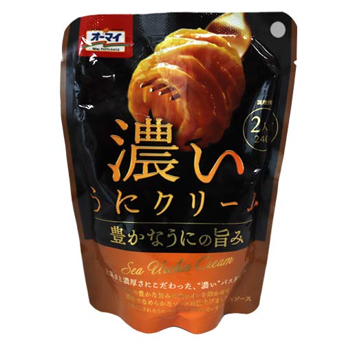 日本製粉 オーマイ 濃いうにクリーム 240g×3個
