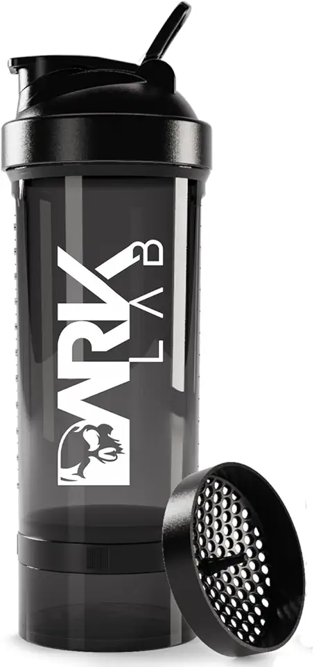 Coqueteleira Premium, Dark Lab, Pro Trio, 700ml, Preta