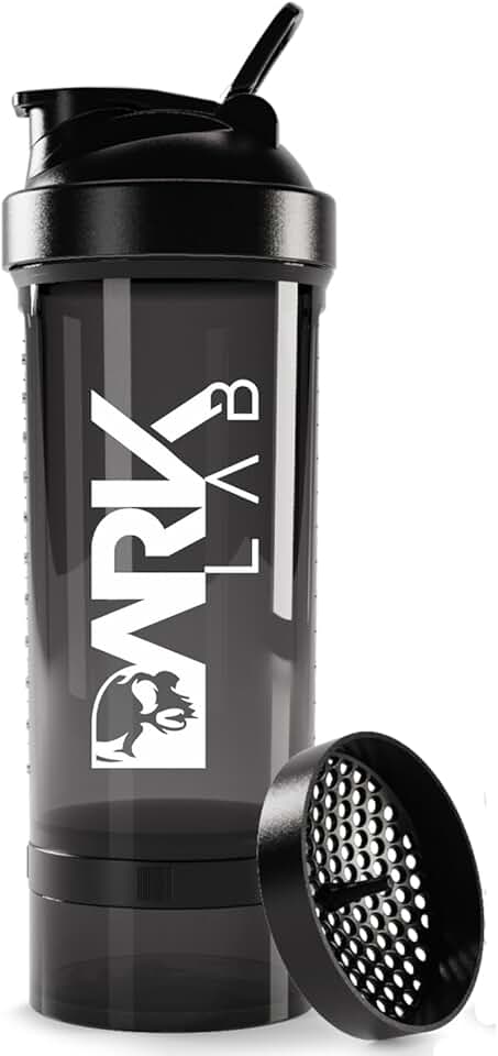 Coqueteleira Premium, Dark Lab, Pro Trio, 700ml, Preta