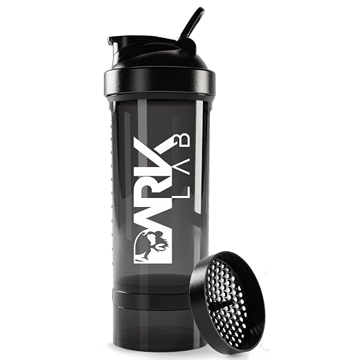 Coqueteleira Premium, Dark Lab, Pro Trio, 700ml, Preta
