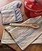DII French Stripe, Kitchen Collection, Nautical Blue, Potholders, 2 Count