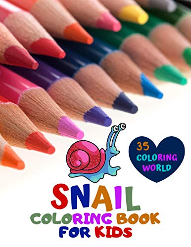 Snail coloring book for kids: A bundle of unique snail coloring patterns for kids perfect and cute easy educational Coloring and activity book pages. ... kids who love to color in toddler pattern. image 3