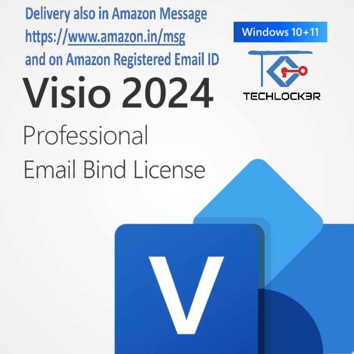 Visio 2024 Professional Pro | Retail Email Bind License Key | 1 User/PC/Laptop (Lifetime Validity) | Email Delivery | Unlimited installations with regular updates-picture-16