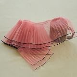dentelle Ruban de dentelle plissé de 1 m de maillage adapté à DIY Couture...