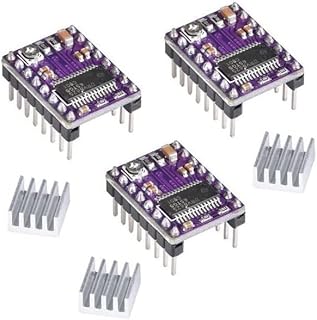 WWZMDiB 3Pcs DRV8825 Stepper Motor Driver Module Six Different Step Resolutions for 3D Printer RepRap 4 RAMPS1.4 StepStick