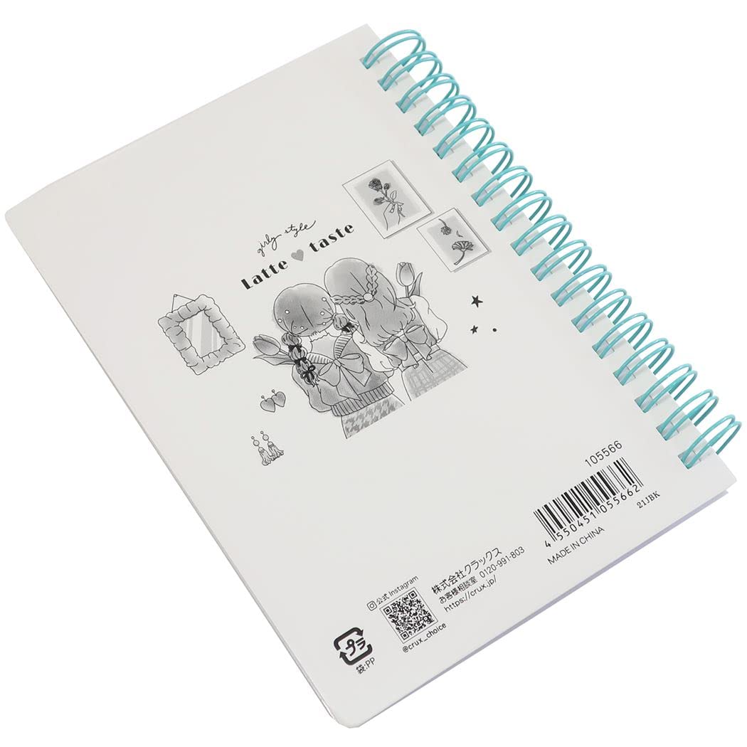 Amazon.co.jp: クラックス シールノート 105566 ラテテイスト│シール