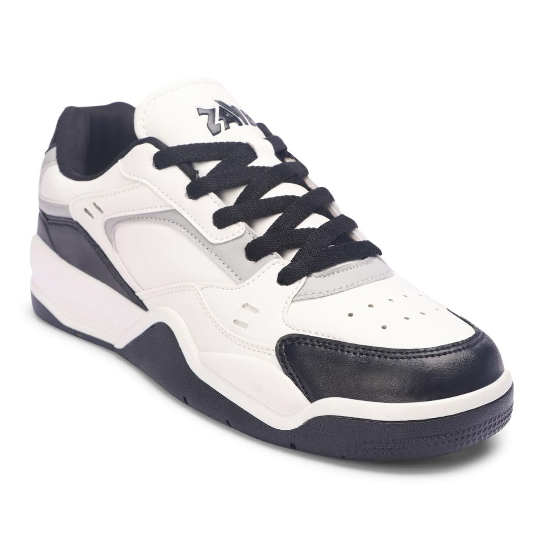 Zaydn Funk Sneaker for Men| Soft Cushioned Insole Lightweight Stylish  Lace-Up Shoes with Casual Outfits Trendy Sneakers Shoes for Man Low 