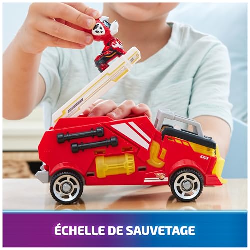 Paw Patrol Pat Patrouille Véhicule + Figurine Marcus du Film Voiture Figurine À Collectionner Sons Lumières Pat Patrouille Jouet Voiture pour Enfant et + - vue 3