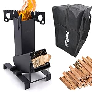 Collapsible Rocket Stove by StarBlu...