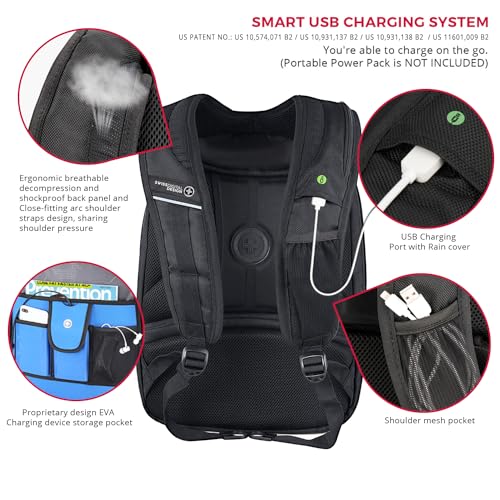Swissdigital Design TSA Business Laptop Backpack TERABYTE J16BT-1 の商品画像 4