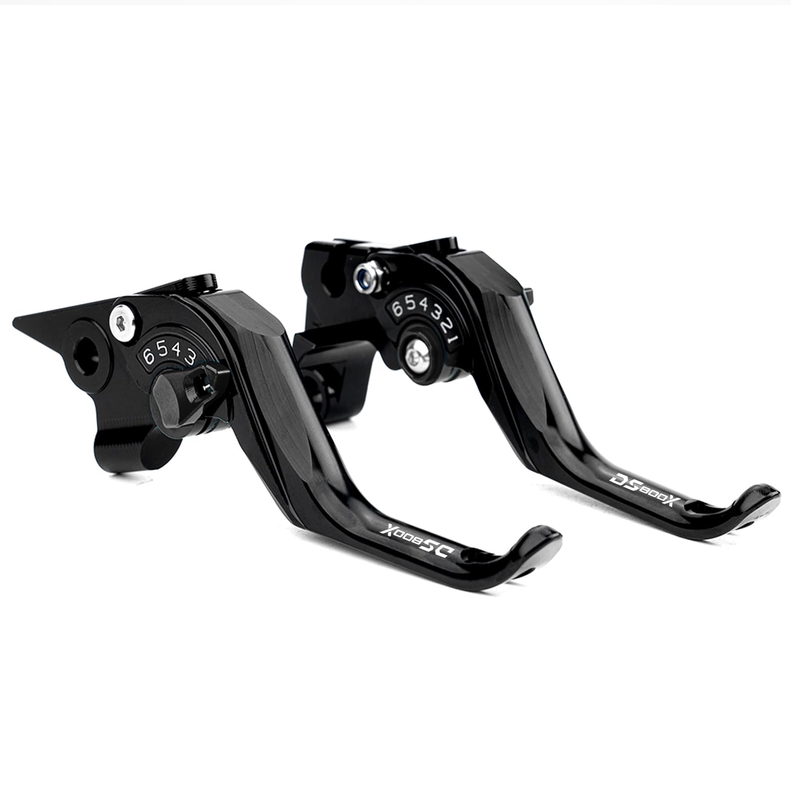 Para VOGE 800 rally DS800 DS800X Rally 800DSX 800 DS 2025 2026 2027 Accesorios de motocicleta Palancas de freno y de embrague Manijas ajustables (Negro)