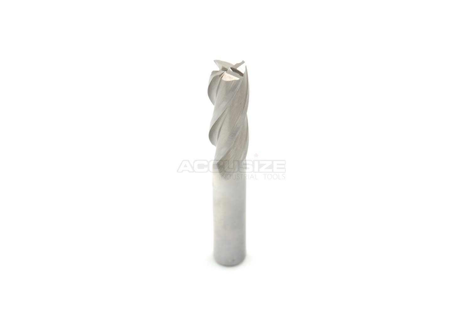 Accusize Industrial Tools 1'' Dia, 3/4'' Shk Dia, 1-7/8'' Flt Length, 4-1/8'' Oal, 4 Flute, M42-8% Cobalt End Mill, Finishing, Co-134