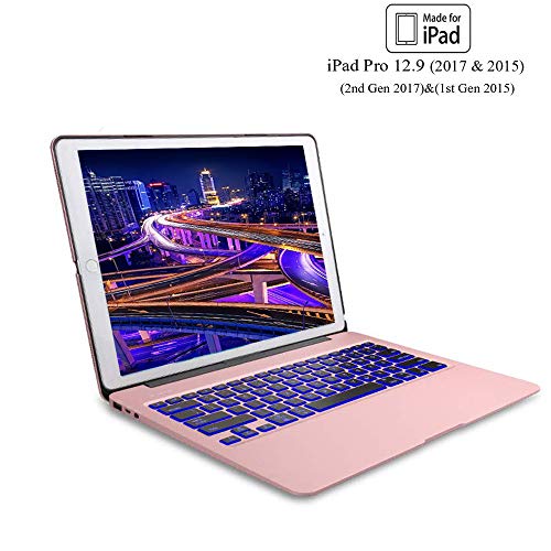 Keyboard Case for iPad Pro 12.9 (2nd Gen 2017), 12.9 (1st Gen 2015)