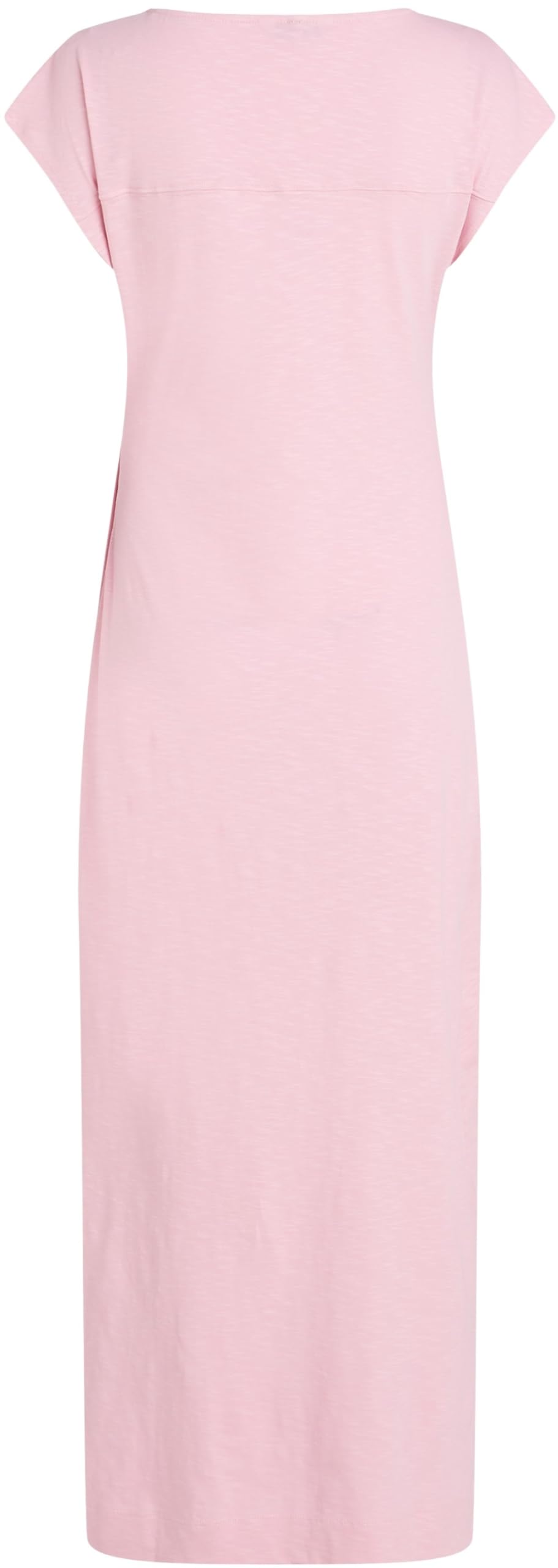 Tommy Hilfiger Women’s Knot Midi Dress with Boat Neck, Pink (Classic Pink), L