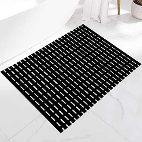 Tiamo NVA Extra Large Shower Mat Non Slip (35.5"*23.7"),Heavy Bathtub Mat thumb #1
