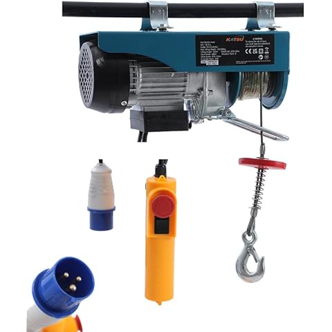 KATSU 300KG Electric Hoist with Remote Control Cover