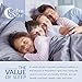 CALM NITE Mattress Pad Protector - Waterproof Cover, Vinyl Free Topper - Machine Washable… (Full 54 x 75)