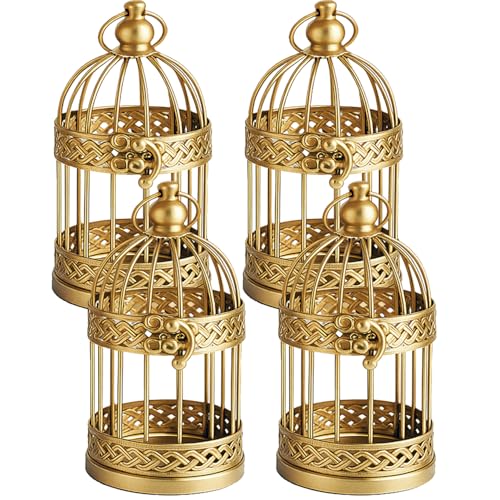 Vela Lanterns Bird Cage Decor Candle Holder Lantern Decorative Wedding