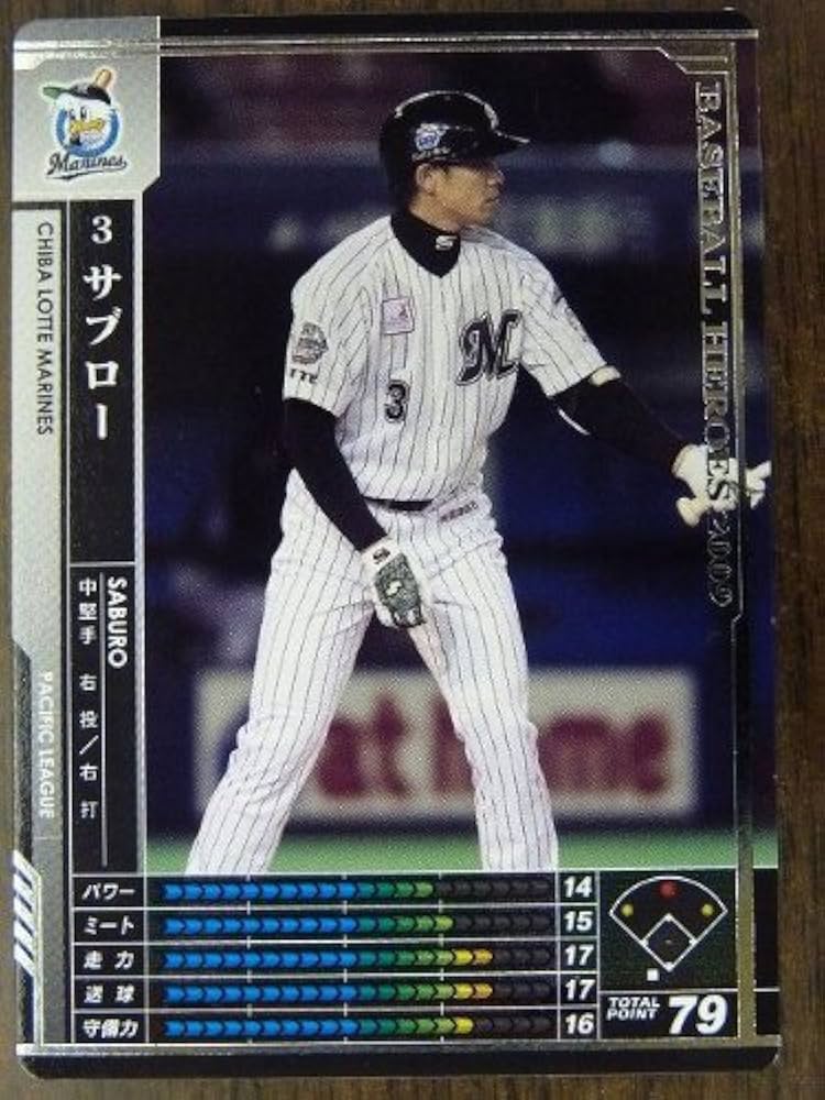 さぶろう Amazon.co.jp: BBH2009 黒カード サブロー(ロッテ) : おもちゃ