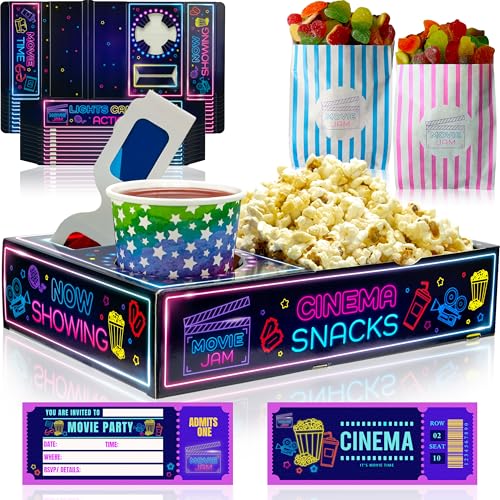 Moviejam Movie Night Snack-Tabletts