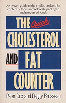 Paperback Quick Cholesterol Fat Counter Book