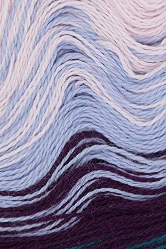 HiKoo - Concentric Cotton Knitting Yarn - Pastel Pop (# 2001)