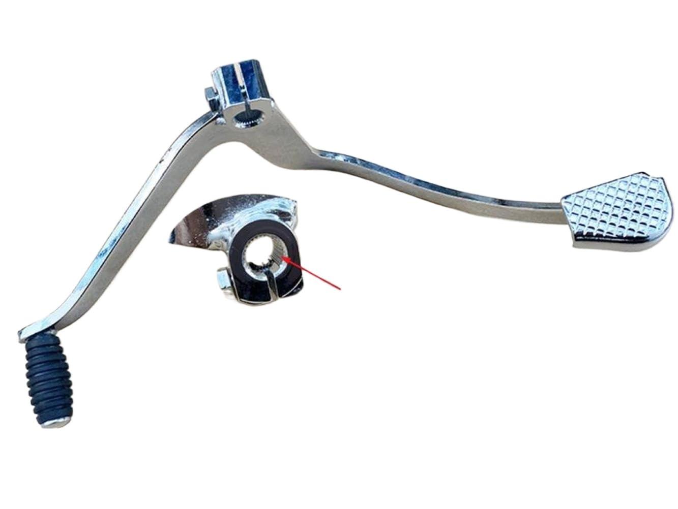 Nspmebtgw Small Teeth Motorcycle Gear Shift Lever Shifter Pedal Compatible With Gn125 Gn 125 125Cc(Small Teeth)