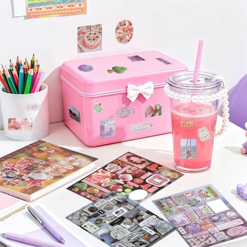 Image of 45-Sheet Japanese Sticker Book with 800+ Kawaii Manga and Izakaya Art Stickers for Journaling, Scrapbooking, Bullet Diaries, Crafts and DIY Decoration (#A)