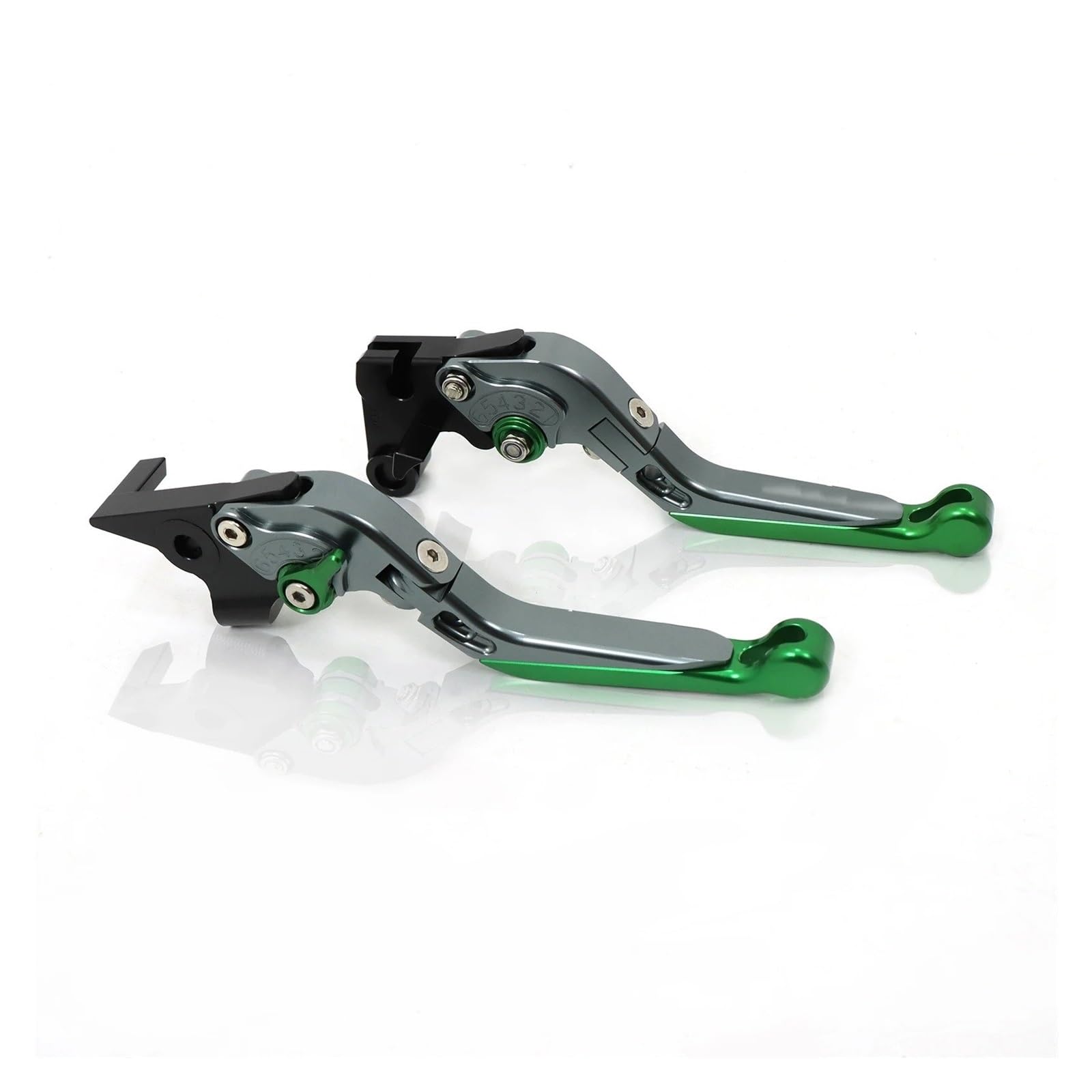 Bskwaq F Motorcycle Brake Clutch Levers Or Kawasaki Er6n 2006-2008 Motorcycle Accessories Aluminum Olding Extendable Brake Clutch Levers