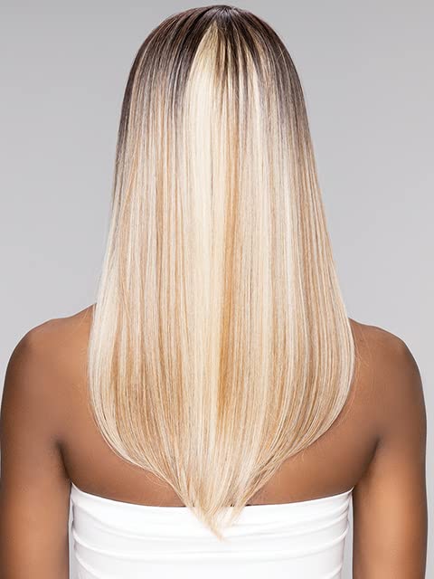 Janet Collection Melt 13x6 Frontal Part Lace Wig - POLINA (1B)