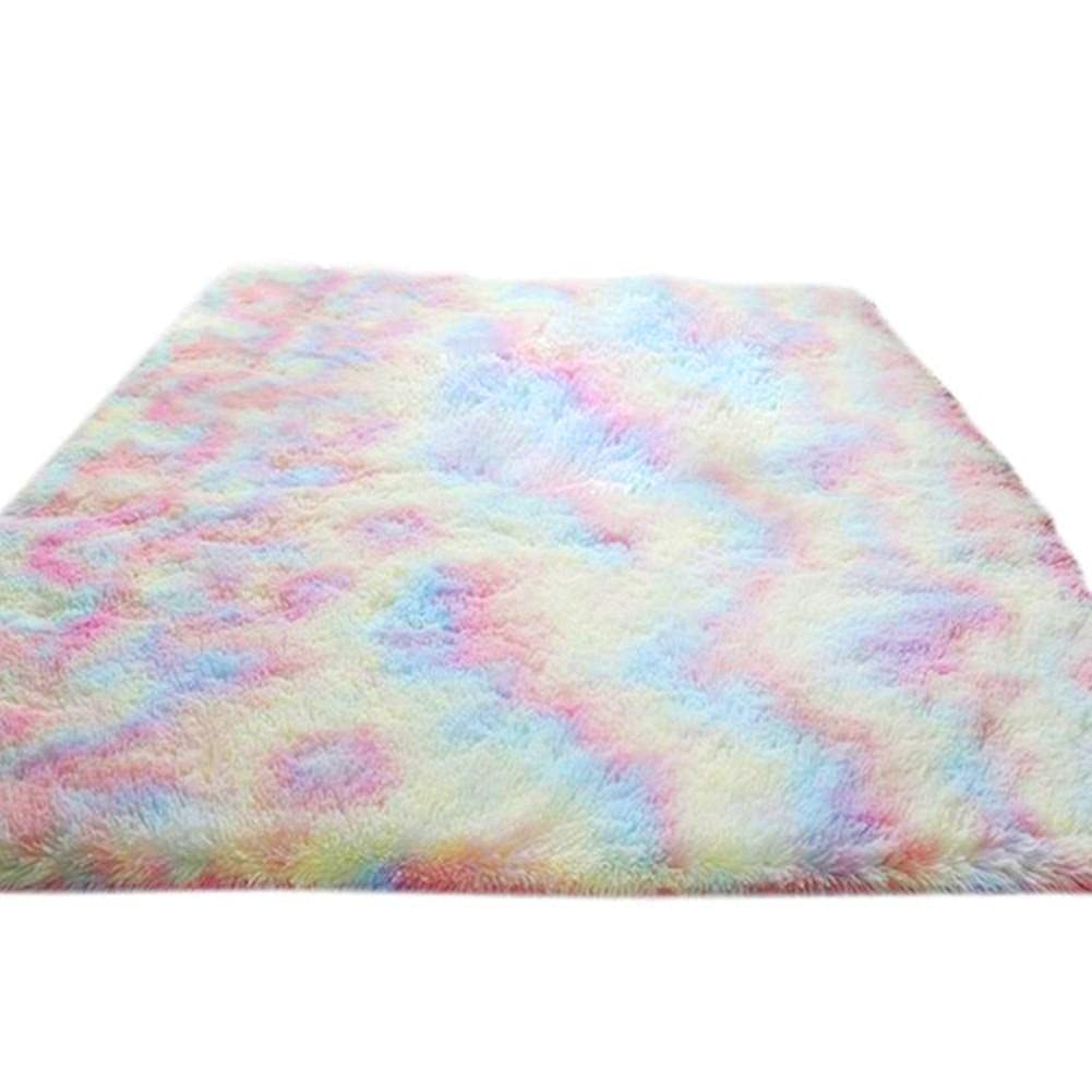 Tapis confortable moelleux grand format 80x120cm style moquette douce