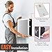 Pyle Ceiling Wall Mount Enclosed Speaker - 360 Watt Stereo In-wall / In-ceiling 6.5
