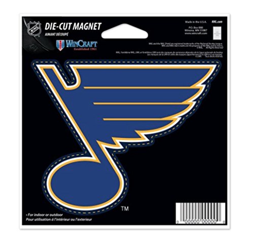 NHL St. Louis Blues 4.5 x 6 inch Die-Cut Magnet