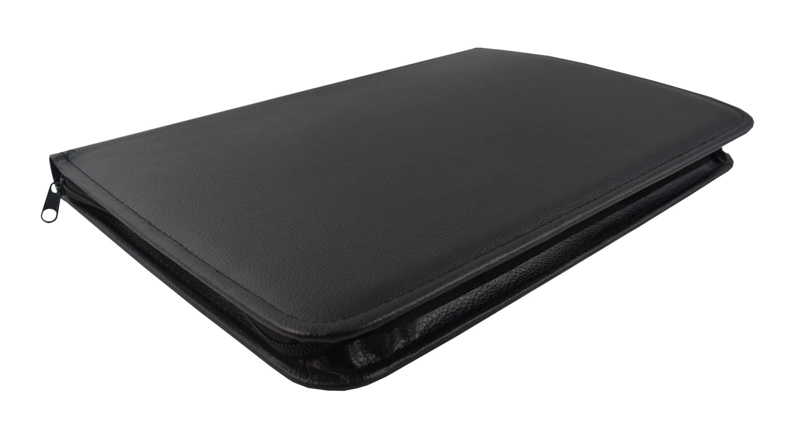 Box Displays - Organizer da viaggio in similpelle nera, Porta Bracciali, per collane, anelli, orecchini, cartella per il trasporto