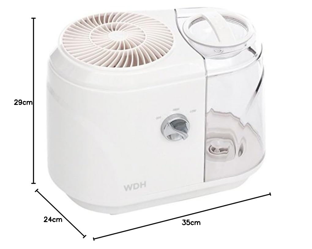 Aktobis Humidificador WDH-SA6501 con una capacidad de humidificación máx. de 150 ml/hora e insensible a la cal