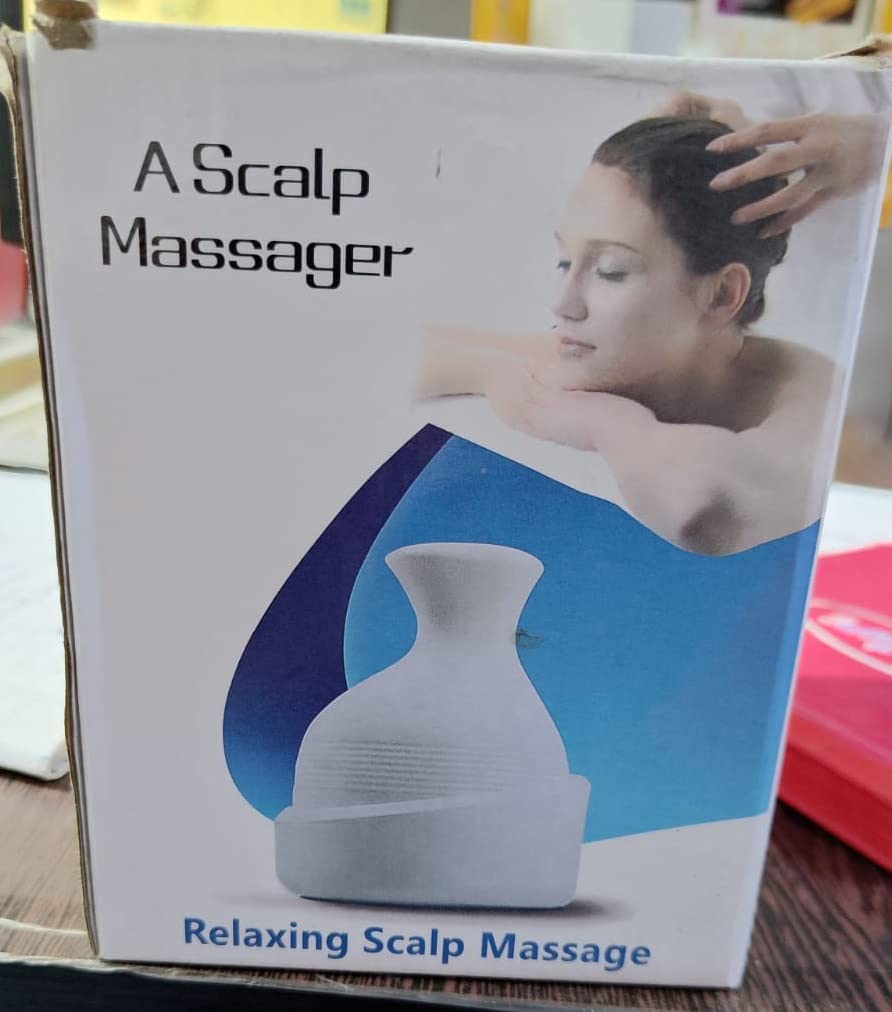 Head, Scalp and Full Body Pain Relief Massager, lectric Head Kneading Massager, Handheld Portable Head Scratcher Massager for Hair Growth, Deep Clean and Relaxation (B0CJYBTD23) Amazon Price History, Amazon Price Tracker