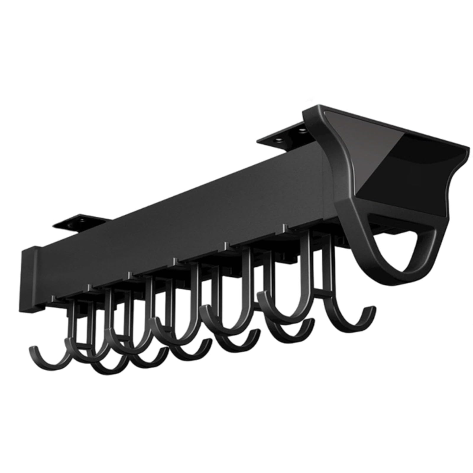 Organiseur de placard coulissant contre le désordre : range-pantalons extensible en métal