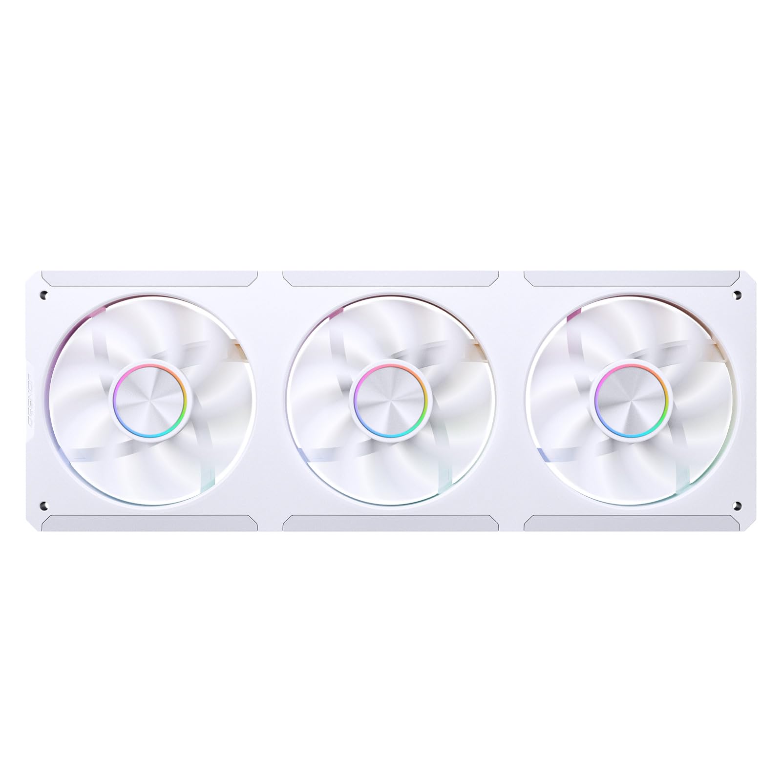 JONSBO ZC-360W 3.38 "x3 schermo PC ventilatore,3 magnetico 3.38 LCD Screen Control Software,Integrato Link Fan,Personalizza modelli di visualizzazione,Dati, Video Caricamento e Riproduzione,Schermo