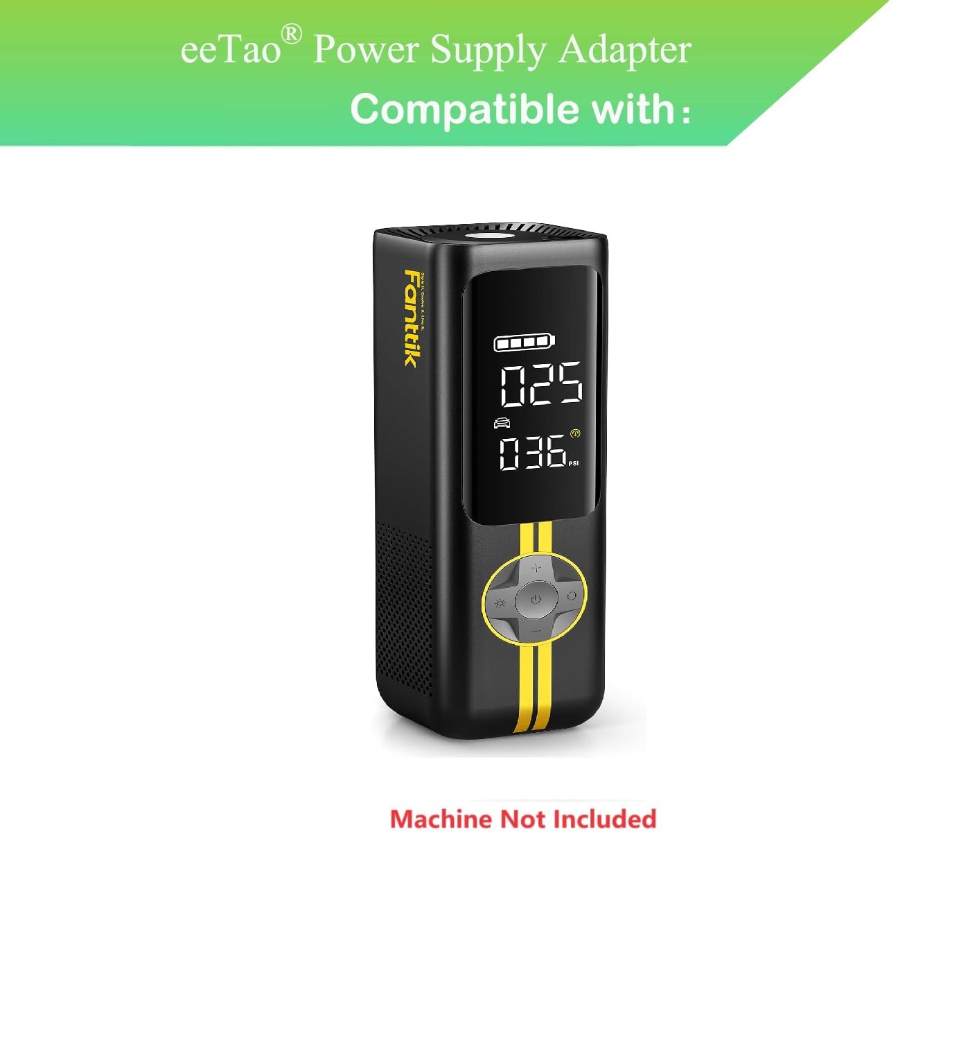 5V Replacement Charger Compatible with Fanttik X8 APEX Portable Tire Inflator Air Compressor Battery DC5V 5VDC 5.0V Replacement 11W Adapter Power Supply Cable Cord