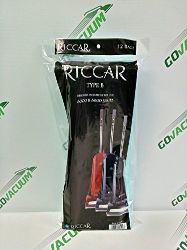 Genuine Riccar C15 Ecopure Vacuum Cleaner Bags - 12pk