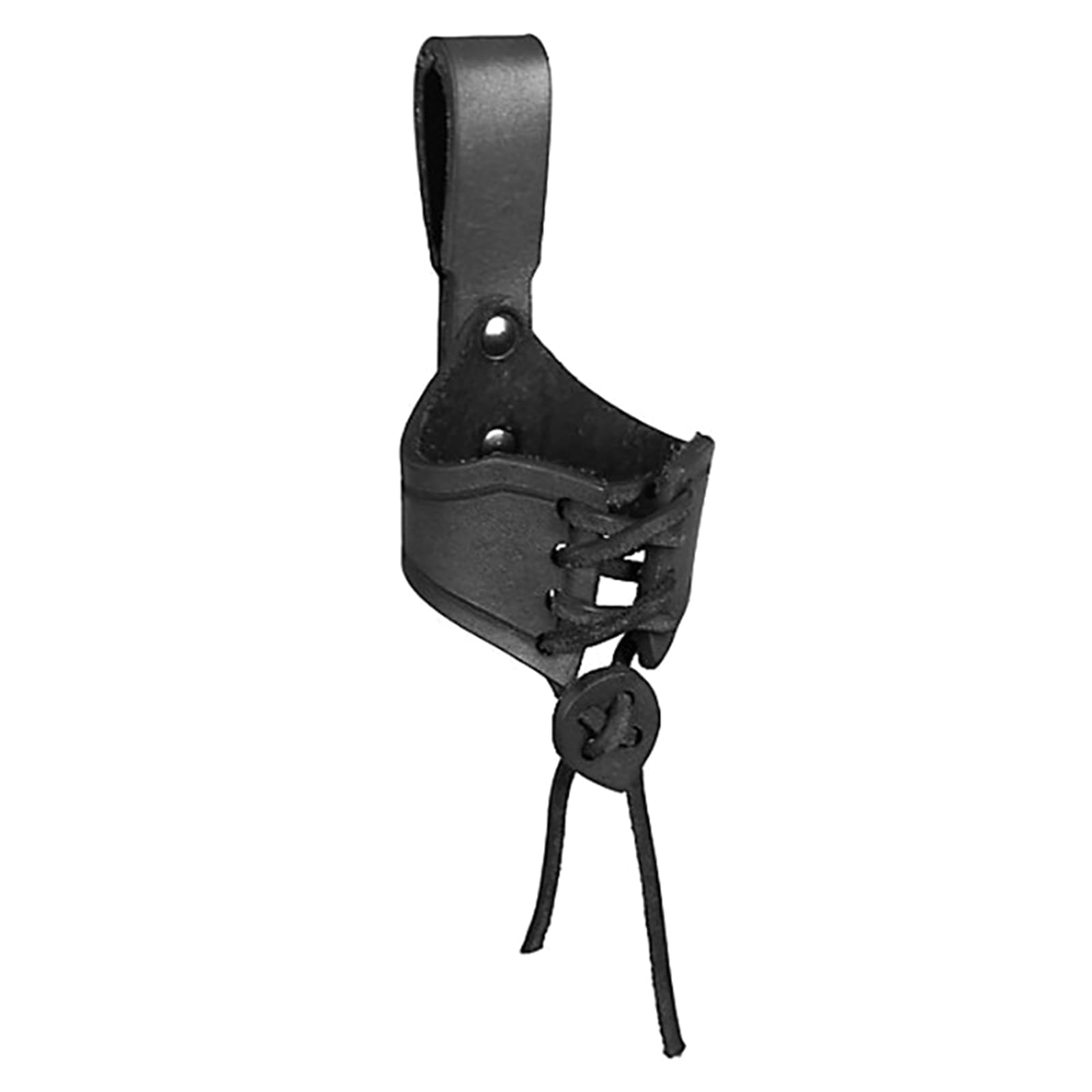 Horn Shape Mug Cover Tactic Mug Holder Cup Holder Horn Cup Sleeve Holsters Belt Tankard Hanger Medieval Belt Attachment Leathers Waist Bag For Men Women Medieval Belt Horn Holder Medieval Belt Mug Cup