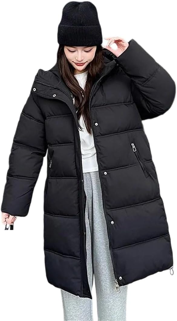 Women Winter Jacket Parkas Hooded Korean Loose Warm Thicken Outwear